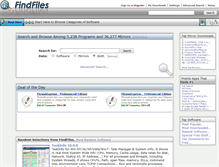 Tablet Screenshot of findfiles.com